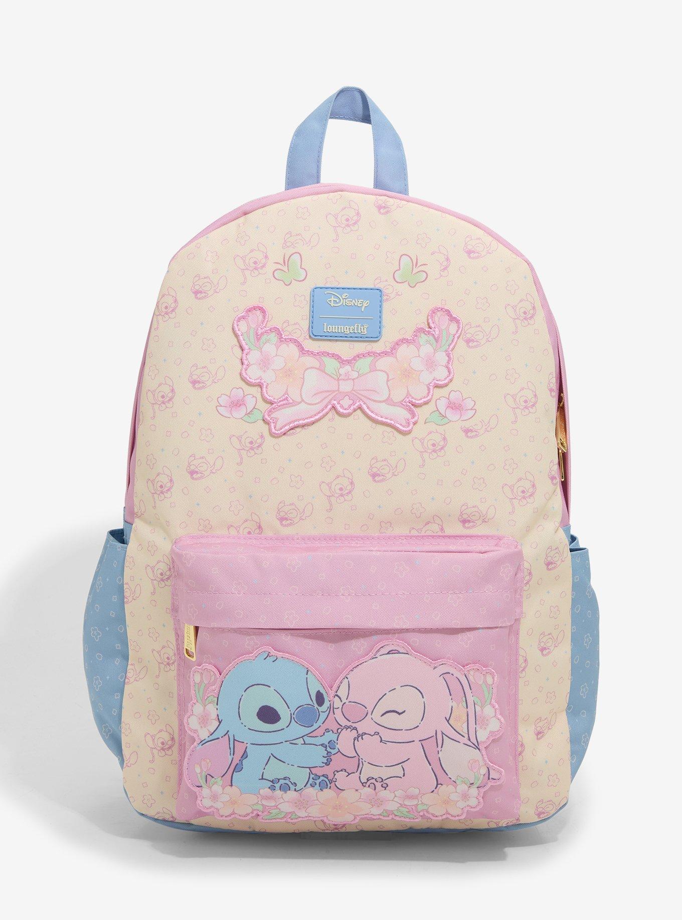 Loungefly Disney Stitch & Angel Sakura Backpack, , hi-res
