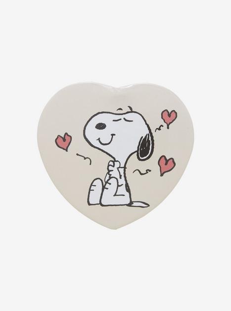 Peanuts Snoopy Heart Shape 3 Inch Button | Hot Topic