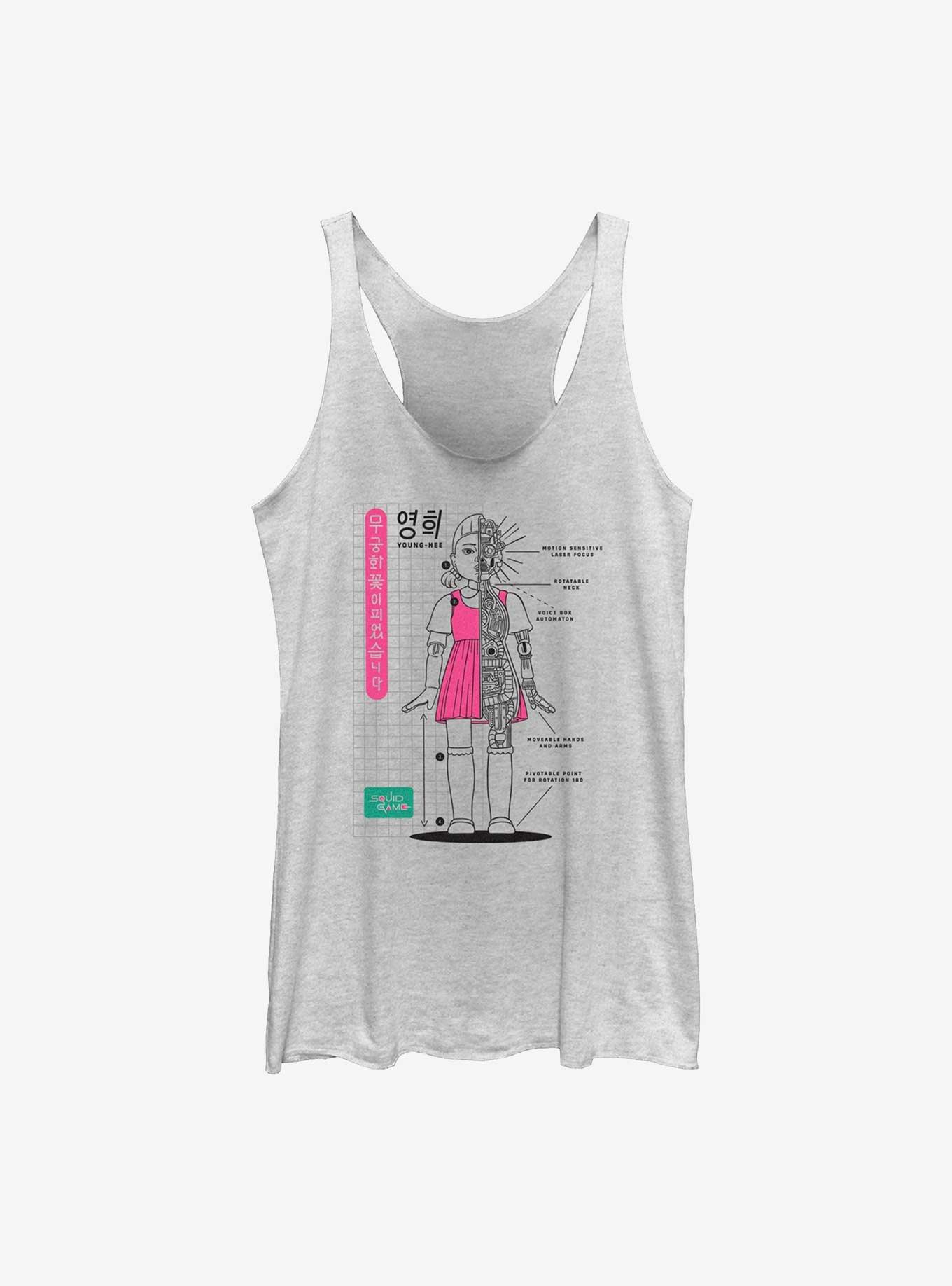 Squid Game The Doll Young Hee Womens Tank, , hi-res