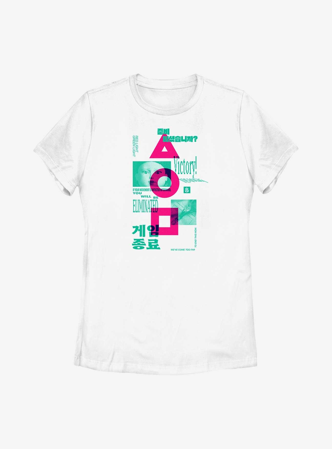 Squid Game Don't Move Womens T-Shirt 