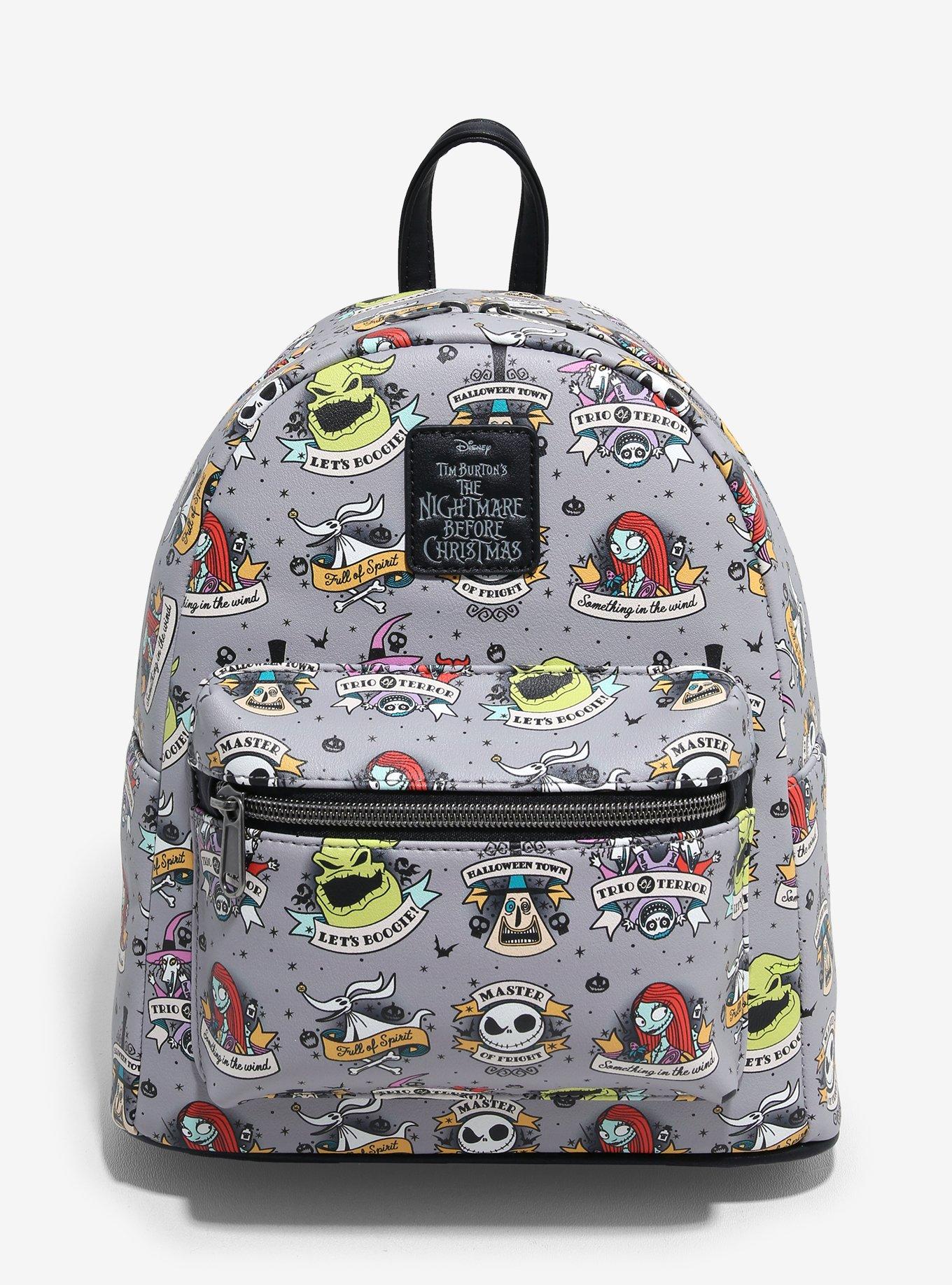 Loungefly The Nightmare Before Christmas Tattoo Art Mini Backpack, , hi-res