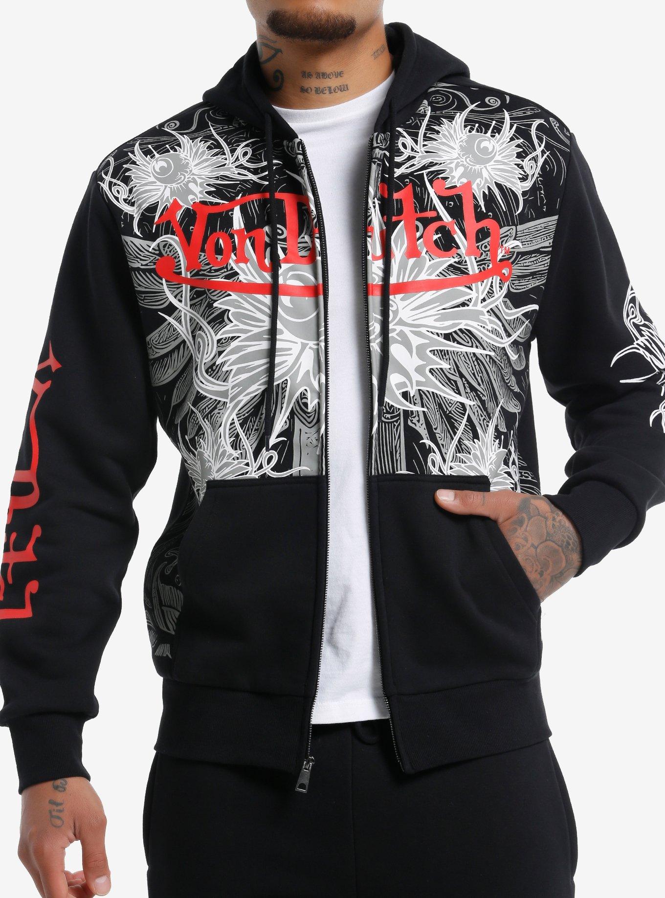 Von Dutch Winged Eyeball Logo Hoodie, , hi-res