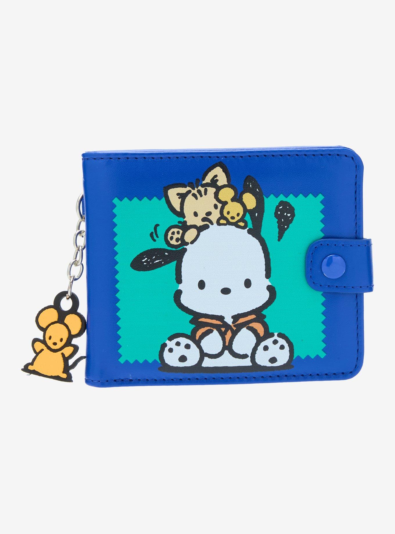 Pochacco Charm Bi-Fold Wallet, , hi-res