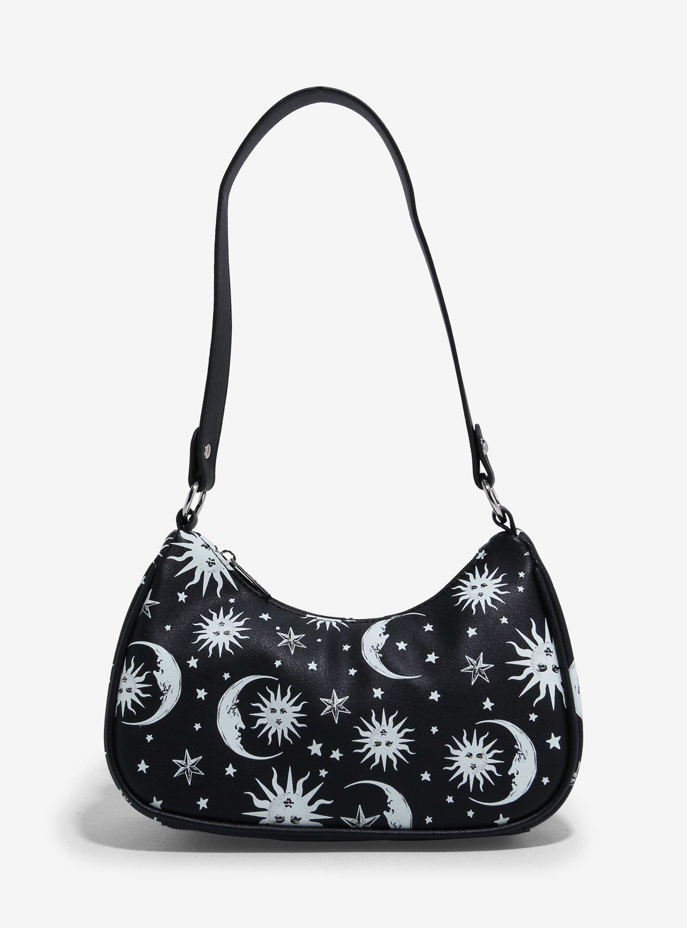 Celesital Symbols Glow-In-The-Dark Shoulder Bag, , hi-res