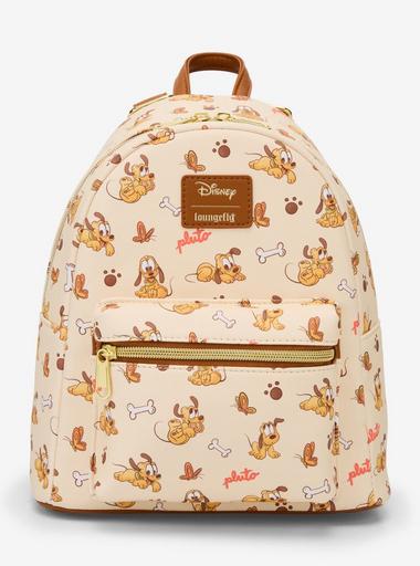disney loungefly mini backpack mickey minie and pluto and printed details Coordinating interior lining Dimensions Mickey & Friends Hot Air