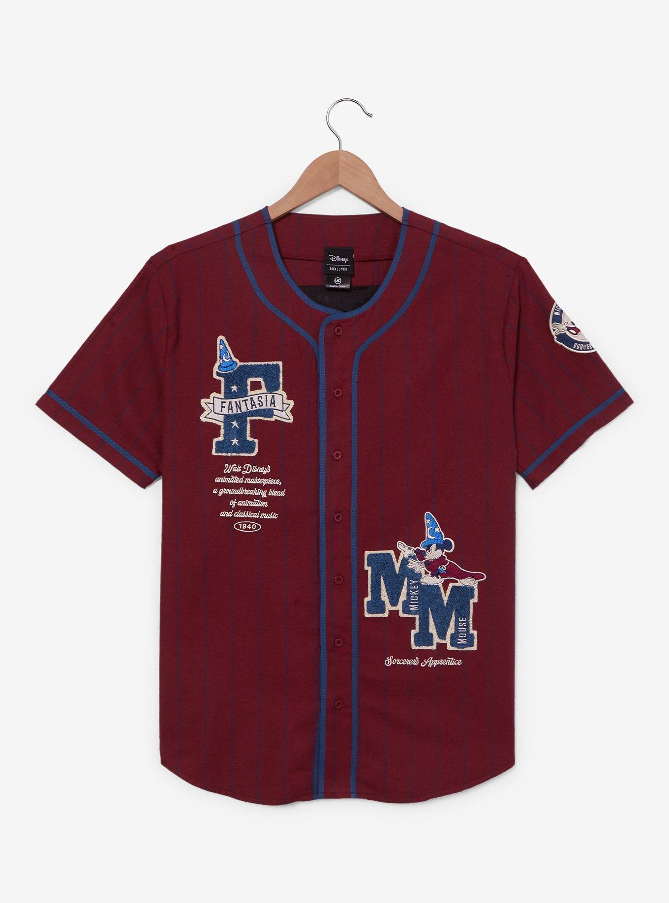 Disney Fantasia Striped Baseball Jersey — BoxLunch Exclusive, , hi-res