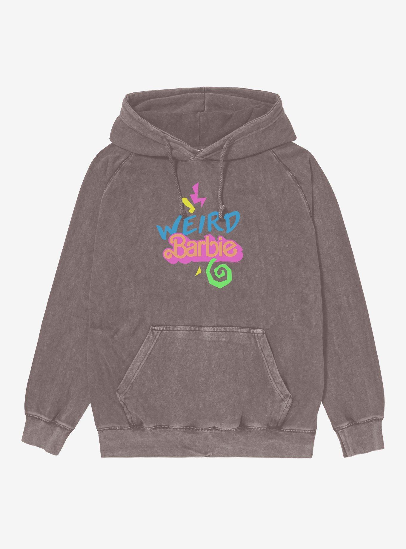 Barbie Weird Barbie Mineral Wash Hoodie, , hi-res