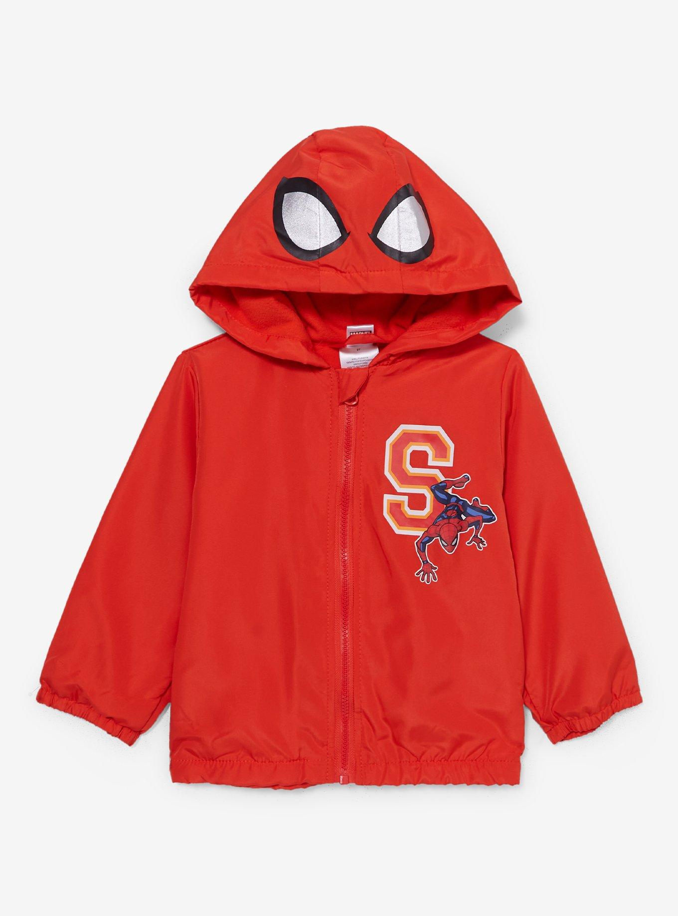 Marvel Spider-Man Masked Toddler Windbreaker, , hi-res