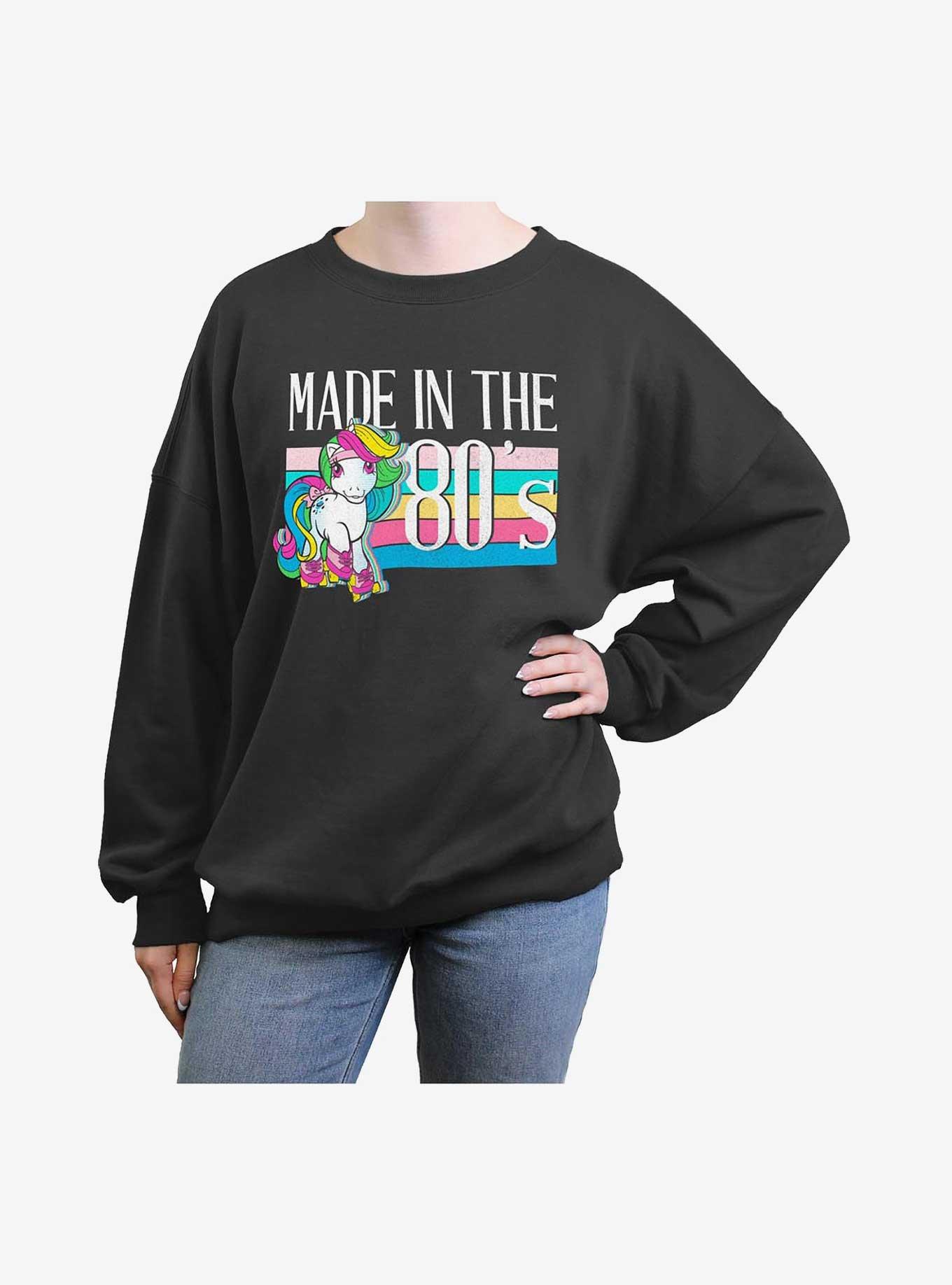 My Little Pony Made In The 80s Girls Oversized Sweatshirt, , hi-res