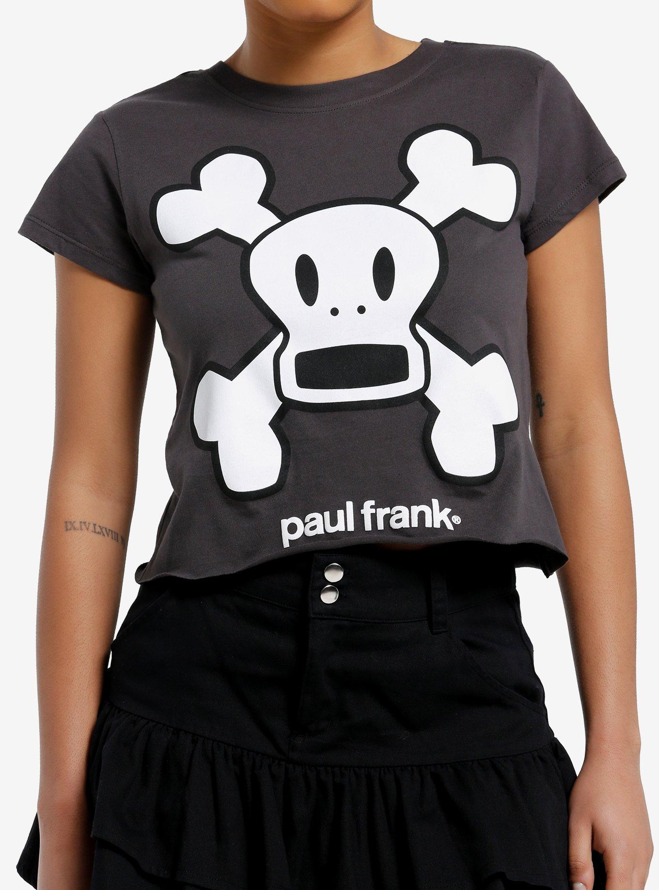 Paul Frank Skull & Crossbones Girls Skimmer T-Shirt, , hi-res