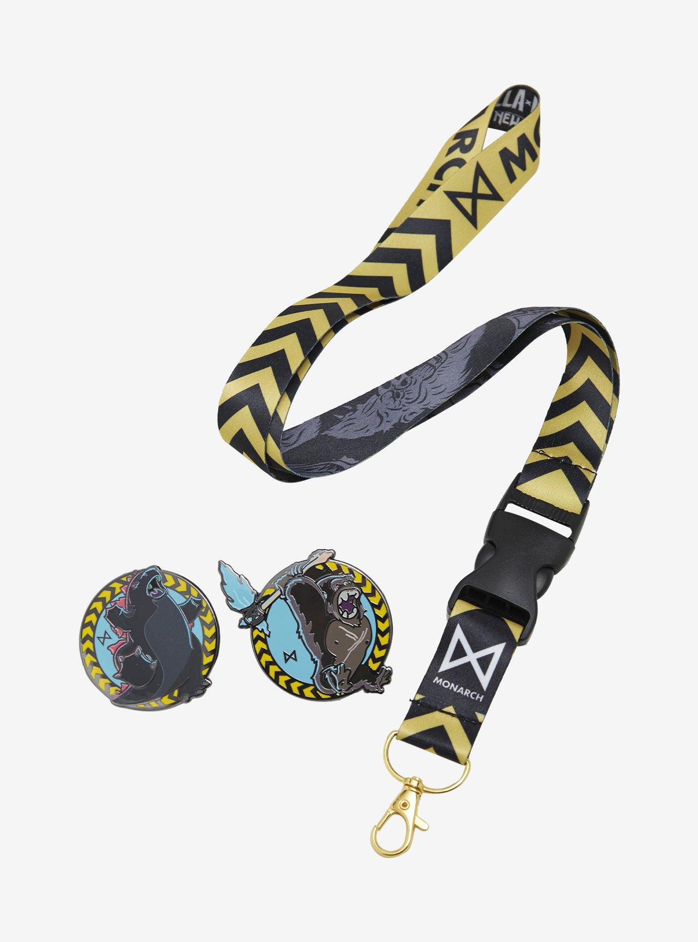 Pinfinity Godzilla X Kong: The New Empire AR Pin and Lanyard Set, , hi-res