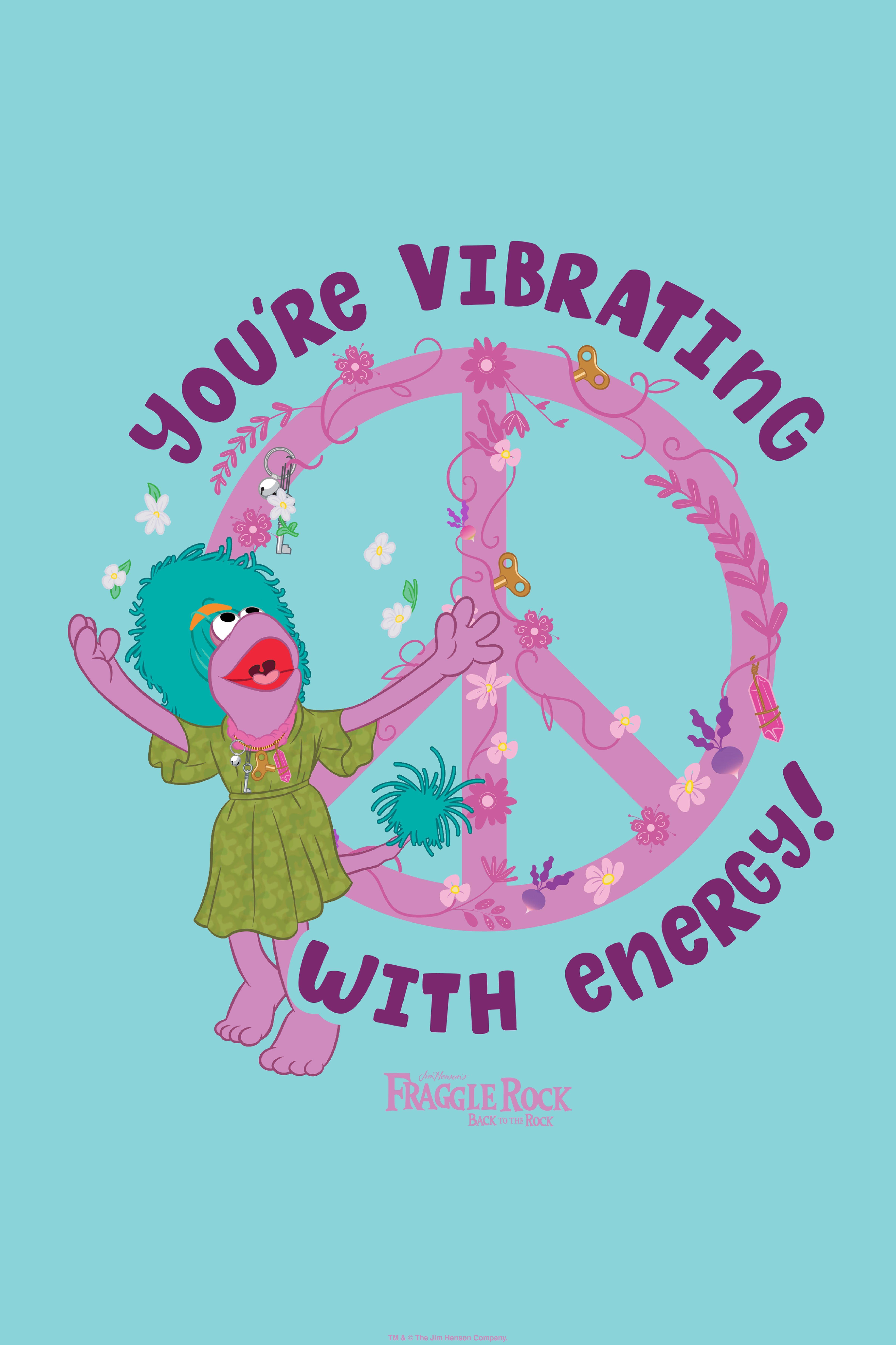 Jim Henson's Fraggle Rock Back To The Rock You're Vibrating With Energy! Poster, , hi-res