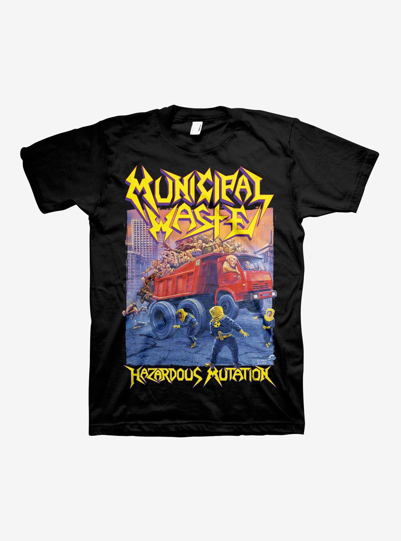 Municipal Waste Trash Truck T-Shirt, , hi-res