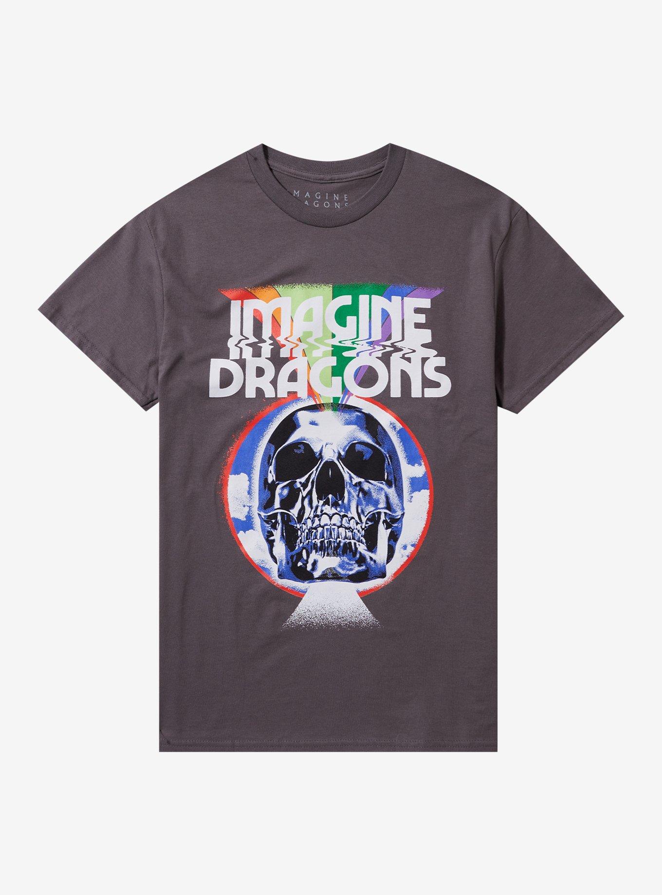 Imagine Dragons Skull Prism T-Shirt, , hi-res