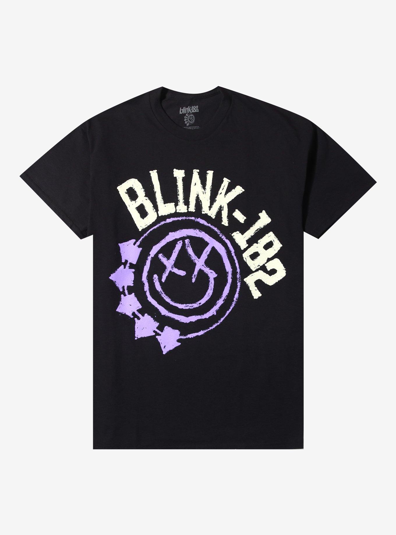 Blink-182 Purple Smile Logo T-Shirt, , hi-res