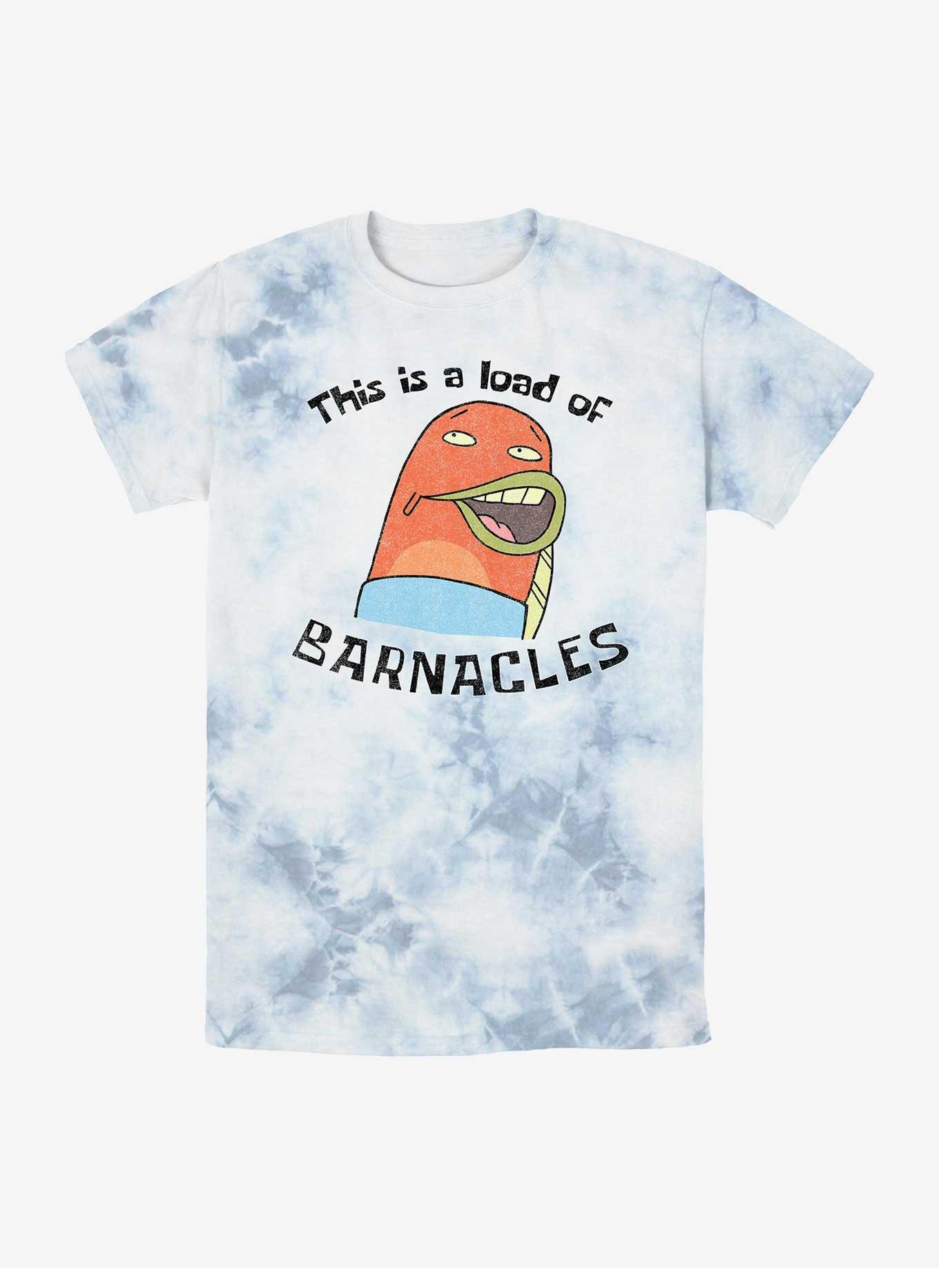 Spongebob Squarepants This Is A Load Of Barnacles Tie-Dye T-Shirt, , hi-res