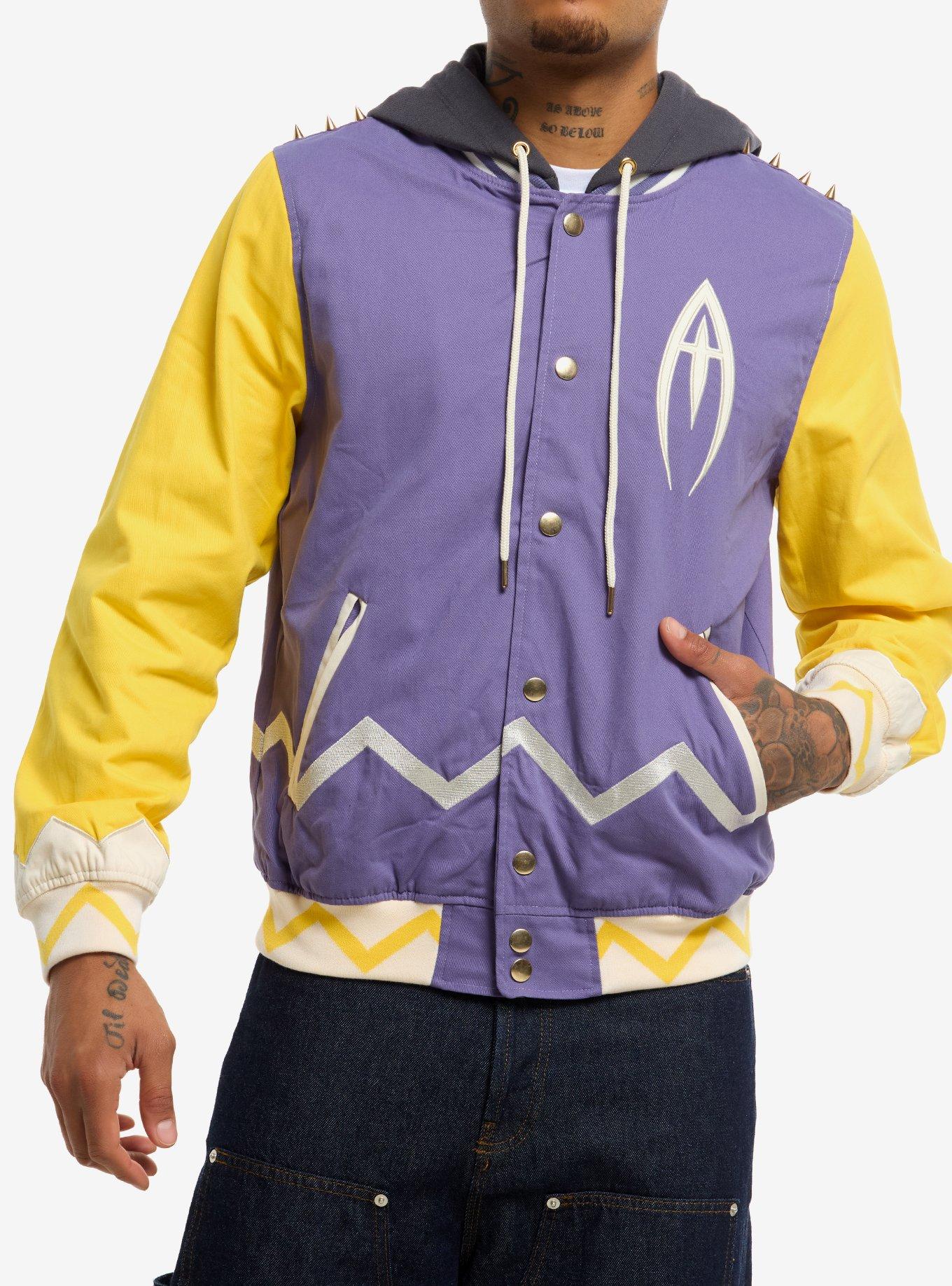 Hazbin Hotel Adam Varsity Jacket, , hi-res
