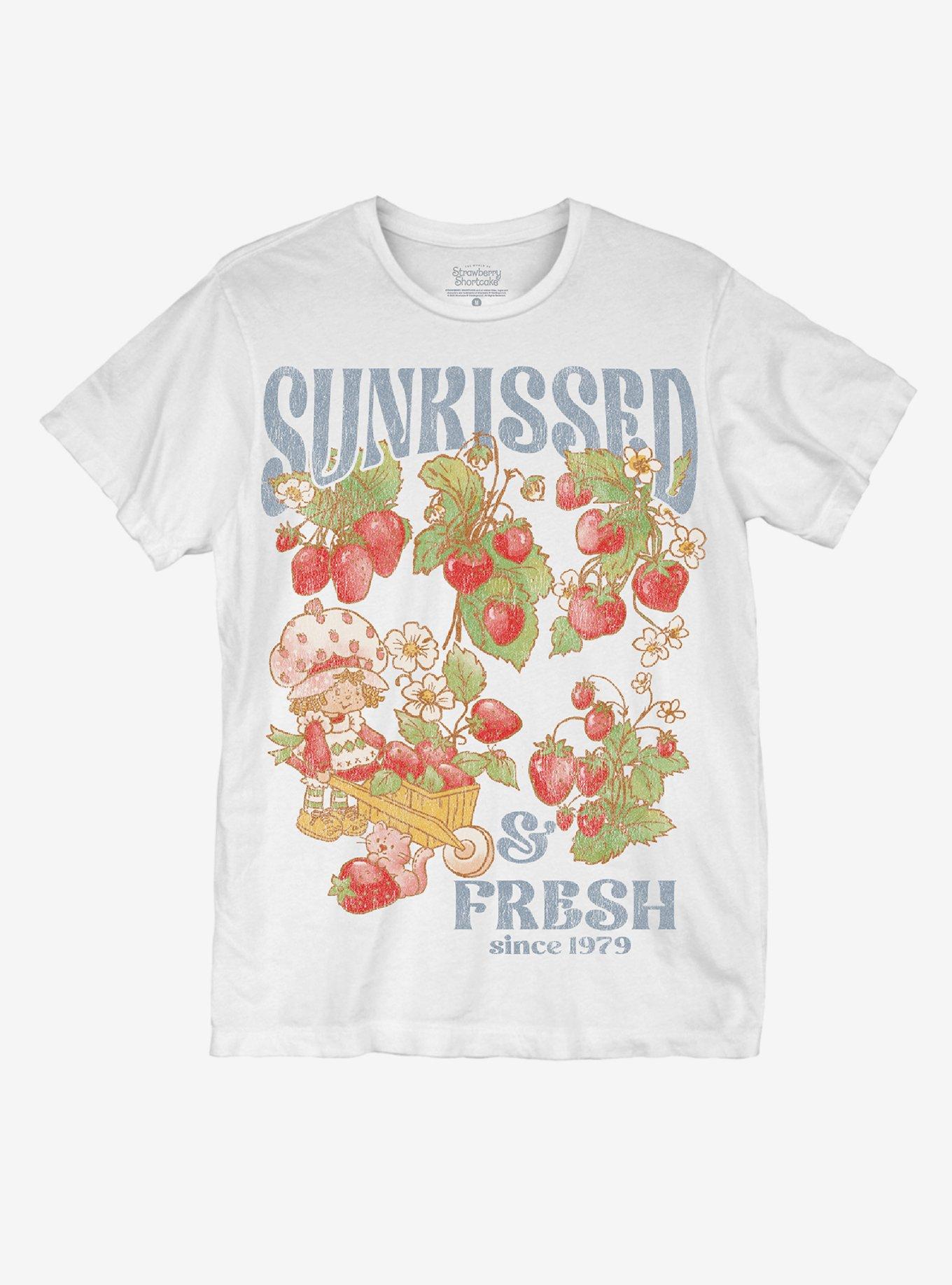 Strawberry Shortcake Sunkissed Boyfriend Fit Girls T-Shirt, , hi-res