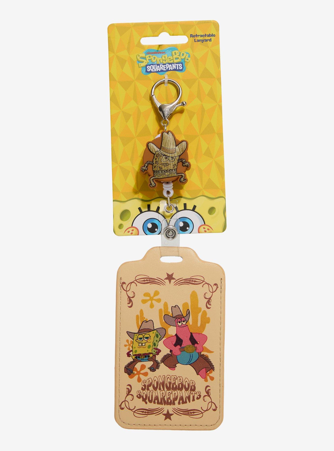 SpongeBob SquarePants Western Retractable Lanyard — BoxLunch Exclusive
