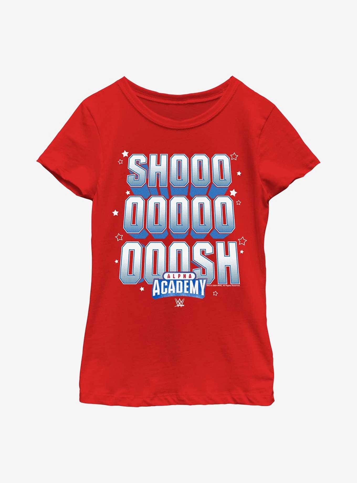 WWE Shooooosh Alpha Academy Logo Youth Girls T-Shirt, , hi-res