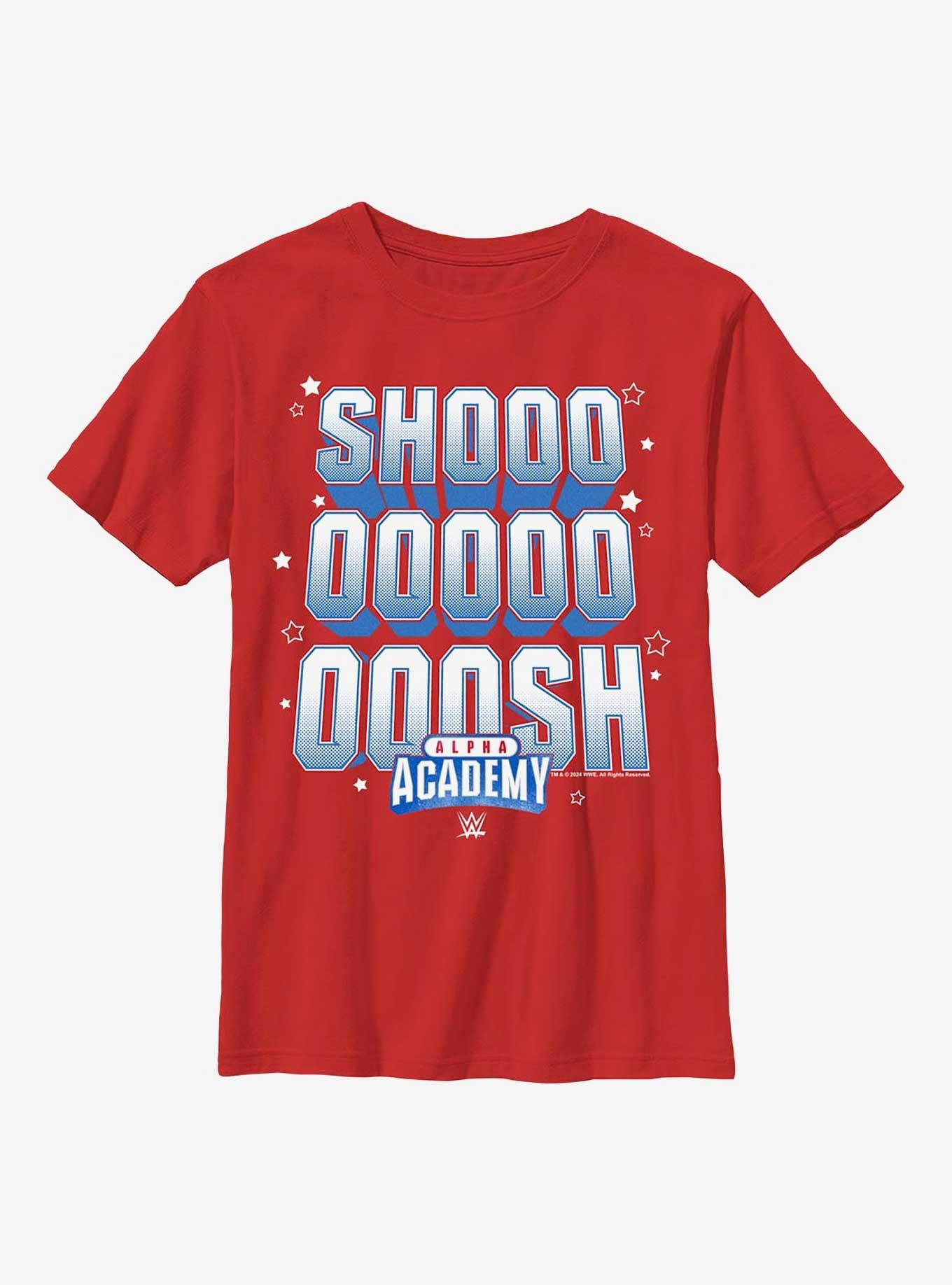 WWE Shooooosh Alpha Academy Logo Youth T-Shirt, , hi-res