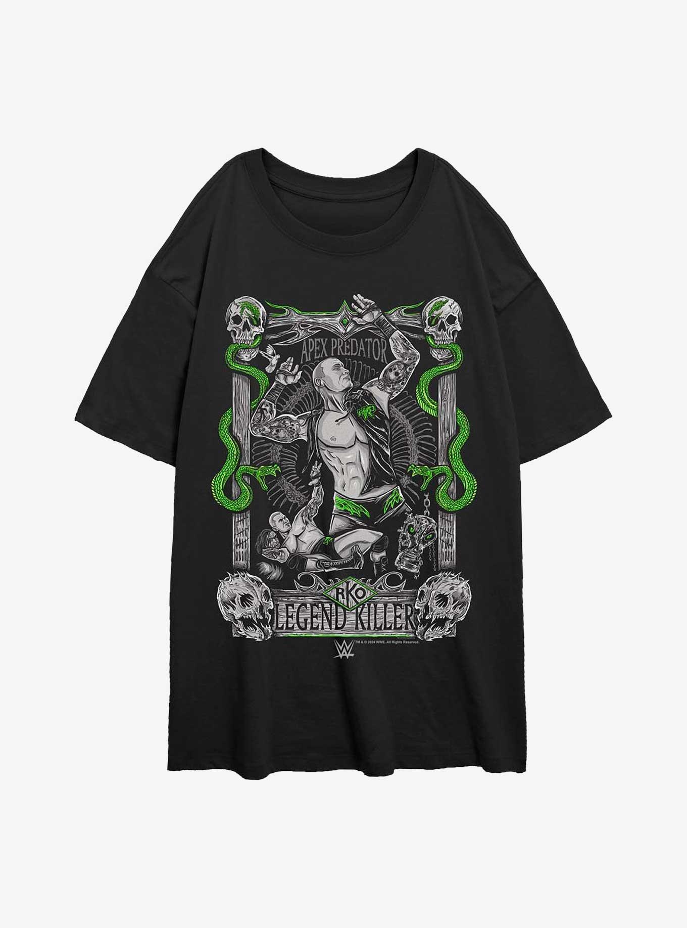 WWE RKO Legend Killer Tarot Card Womens Oversized T-Shirt, , hi-res