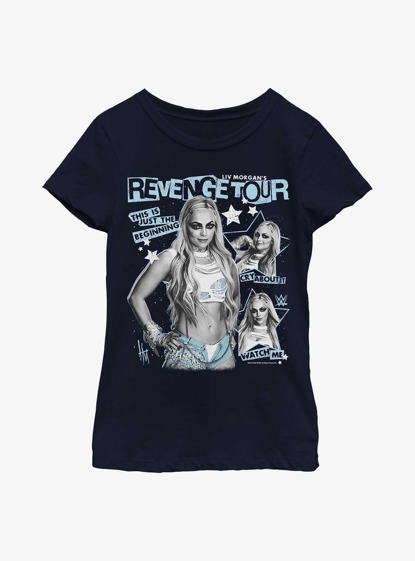 WWE Liv Morgan Revenge Tour Era Youth Girls T-Shirt, , hi-res