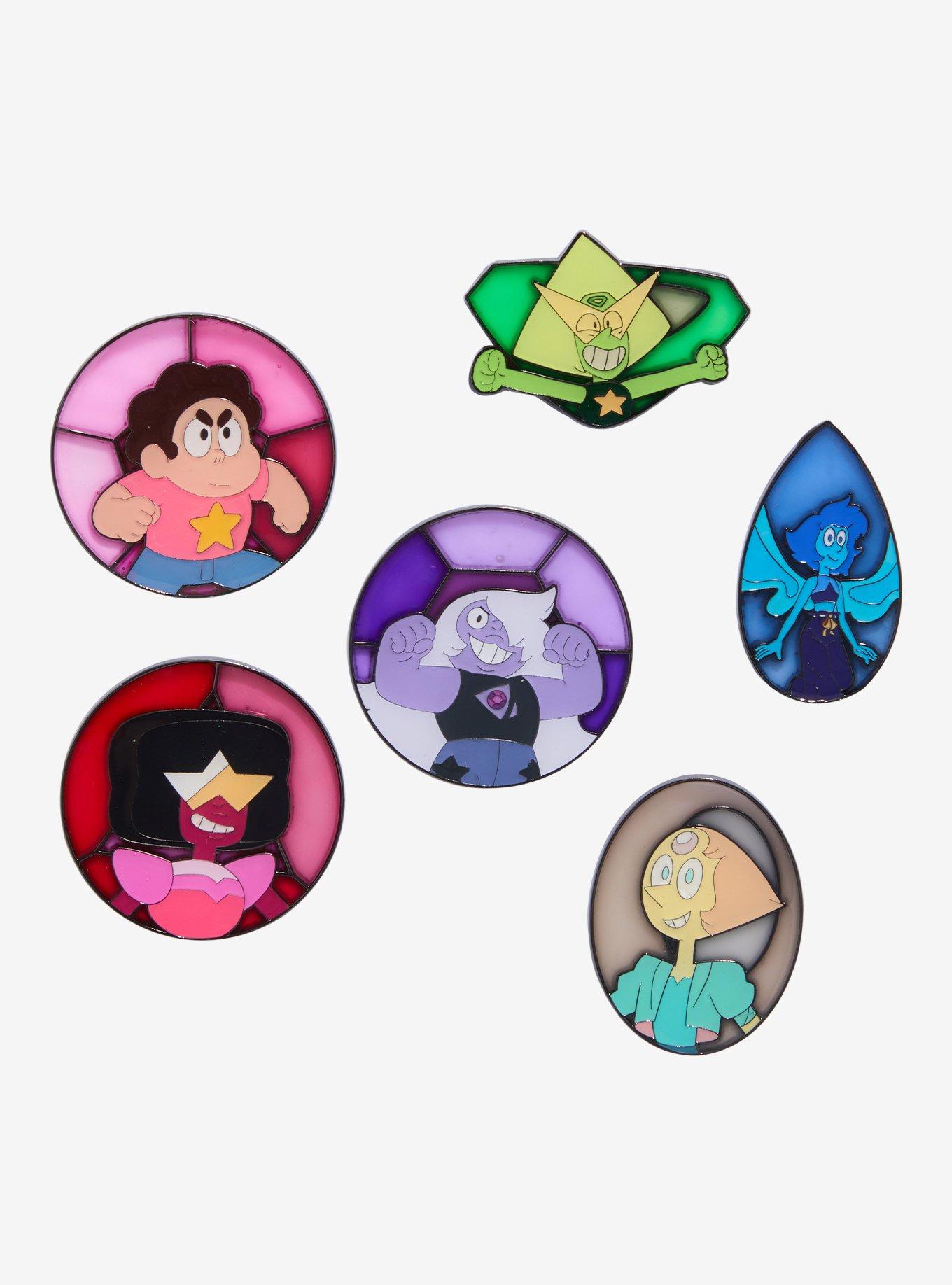 Steven Universe Gems Blind Box Enamel Pin, , hi-res