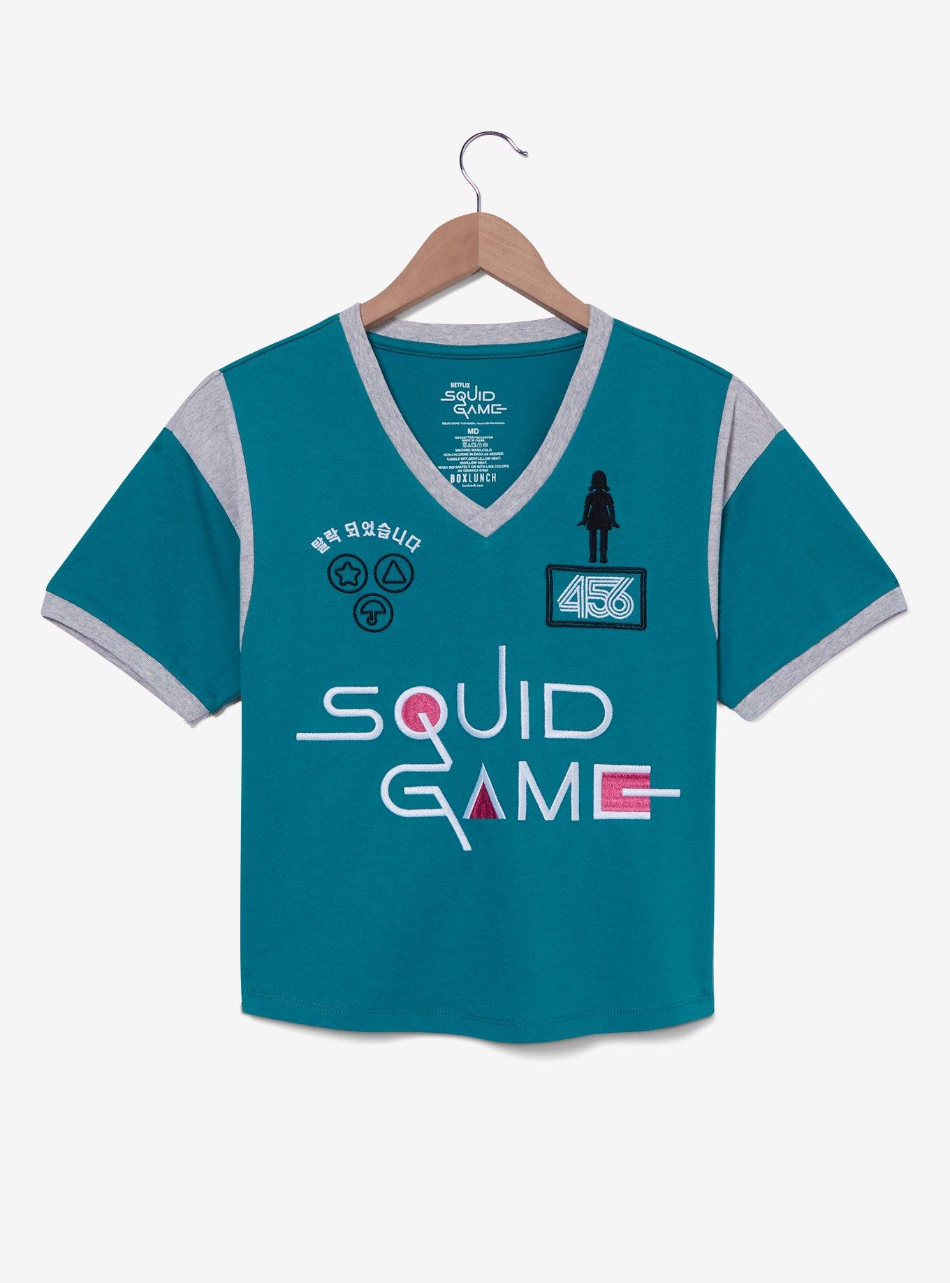 Squid Game Title Women's T-Shirt — BoxLunch Exclusive, , hi-res