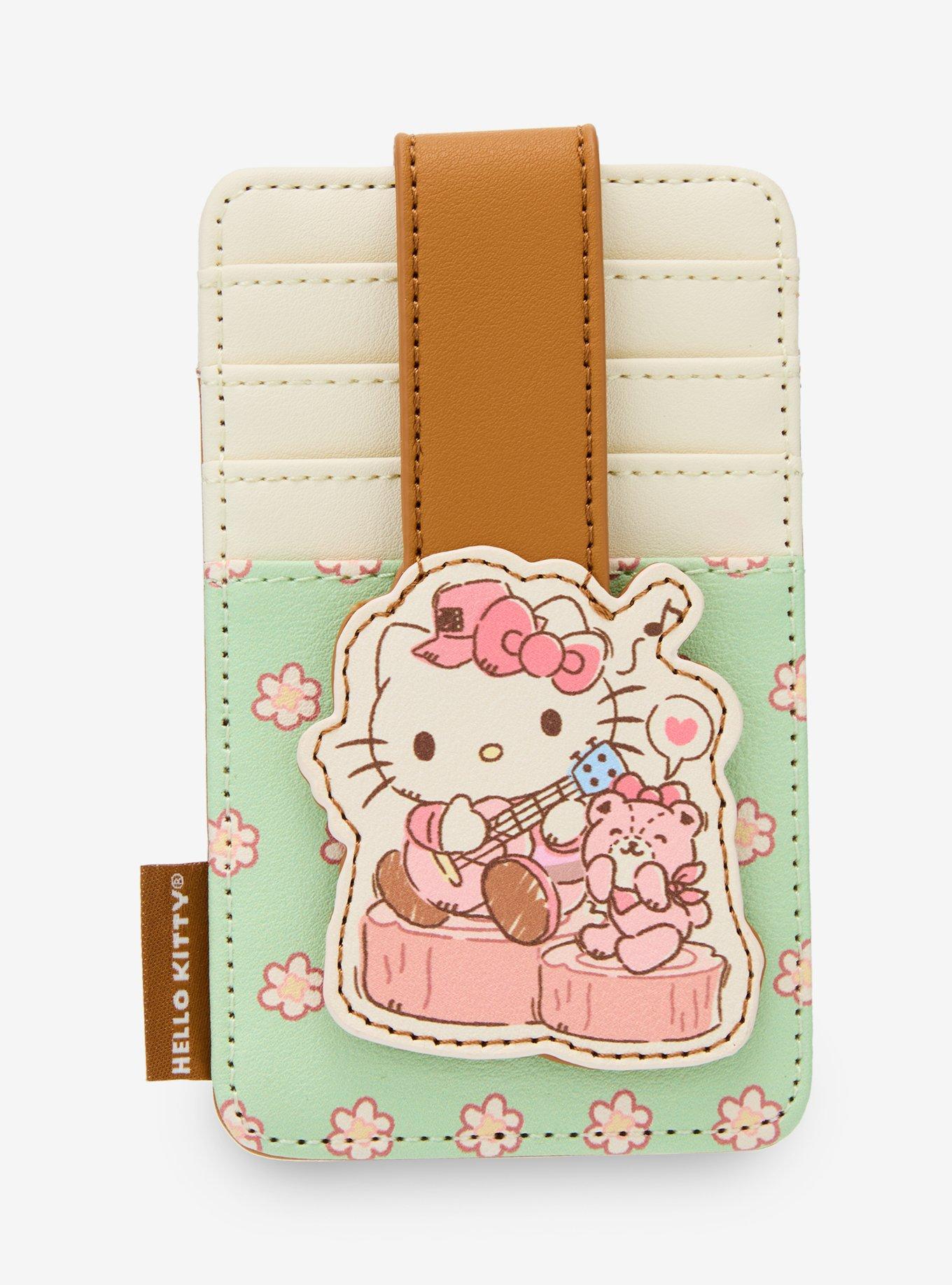 Loungefly Hello Kitty Tiny Chum Camping Vertical Cardholder, , hi-res