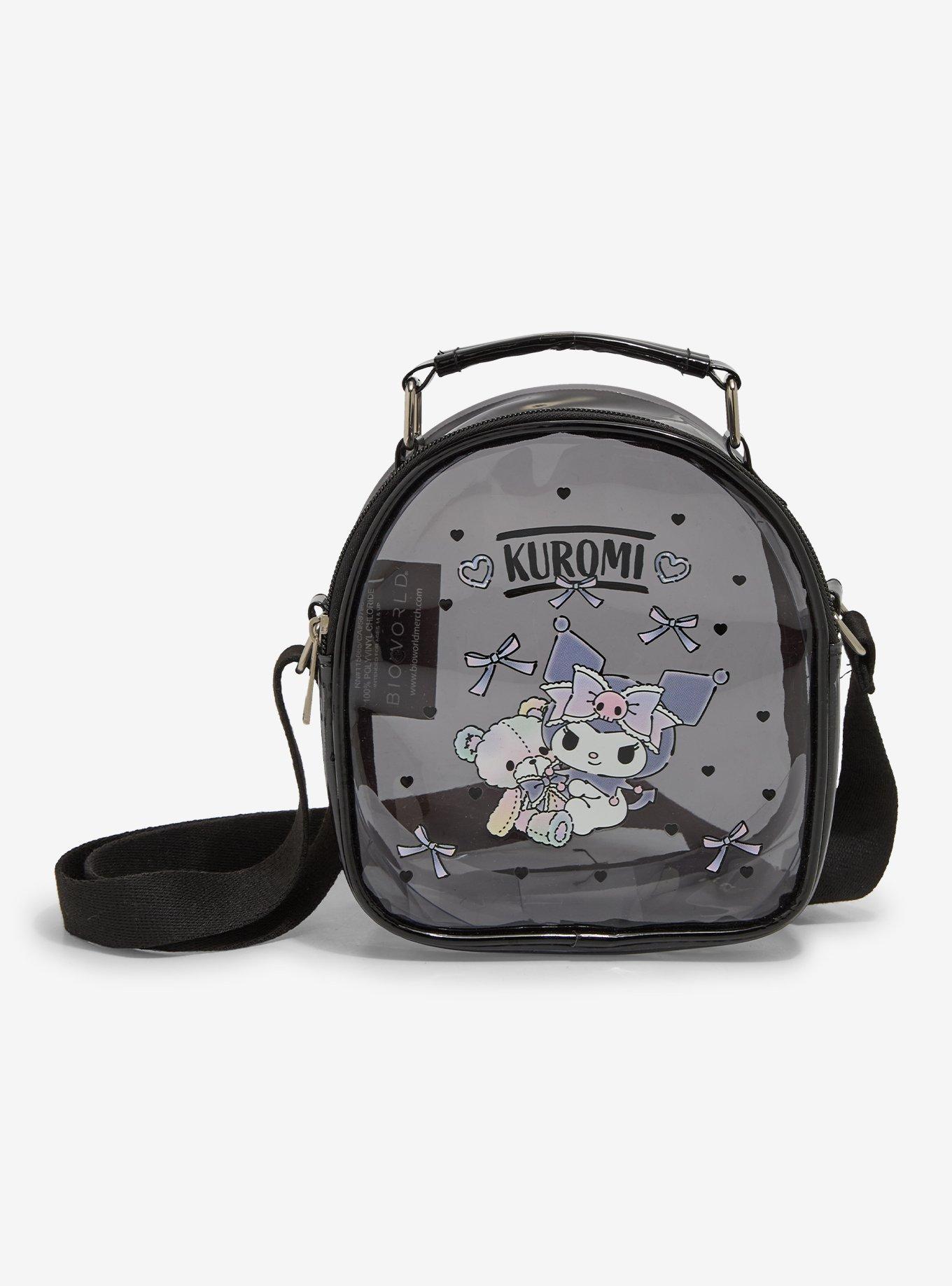 Kuromi Bear Transparent Crossbody Bag, , hi-res