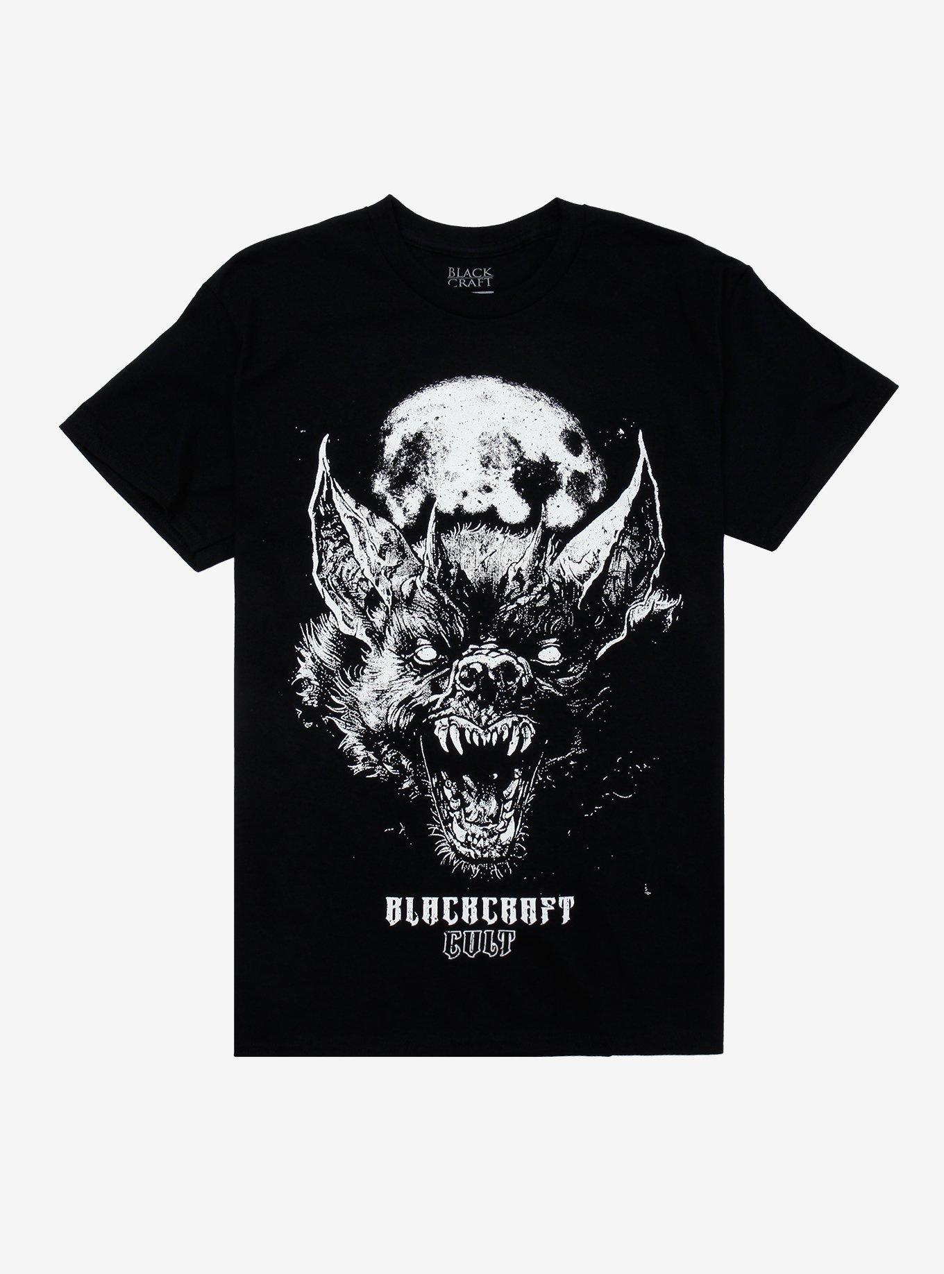 BlackCraft Snarling Bat T-Shirt, , hi-res