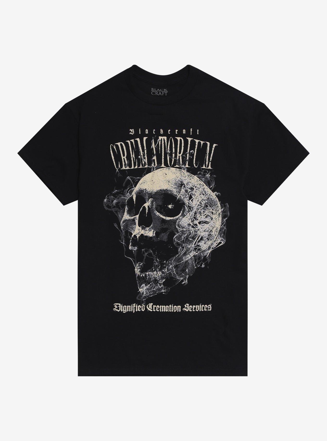 BlackCraft Crematorium Skull T-Shirt, , hi-res