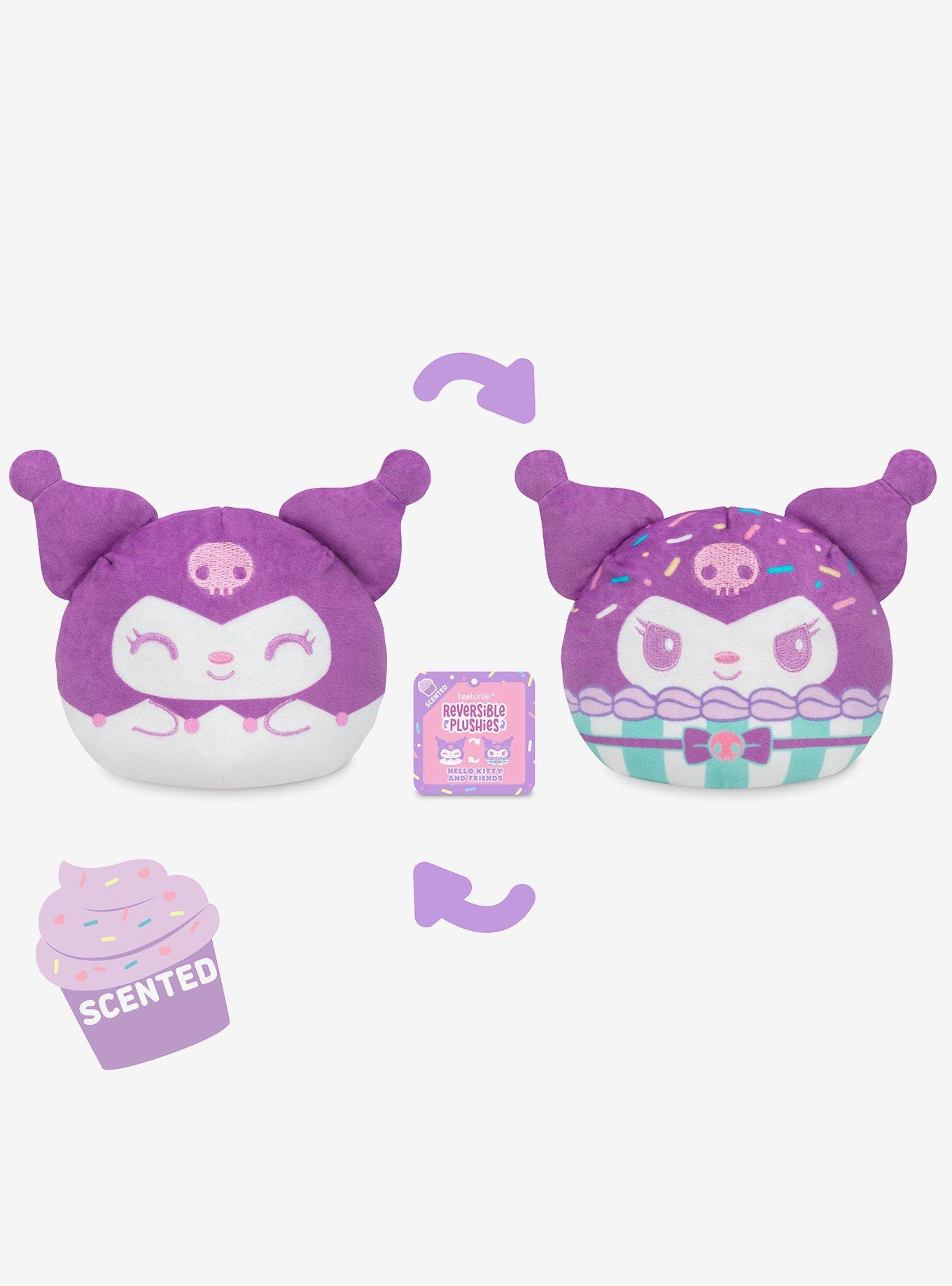 TeeTurtle Sanrio Kuromi Scented Reversible Plush, , hi-res