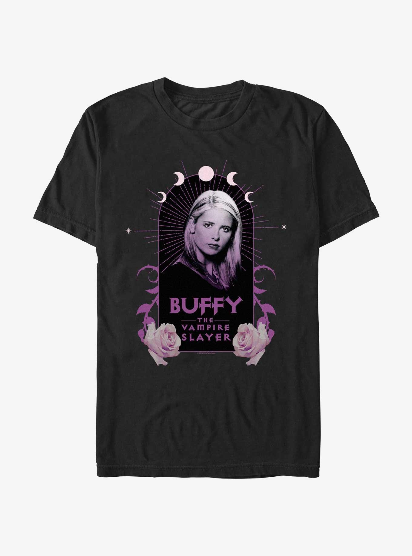 Buffy The Vampire Slayer Boho Buffy T-Shirt, BLACK, hi-res