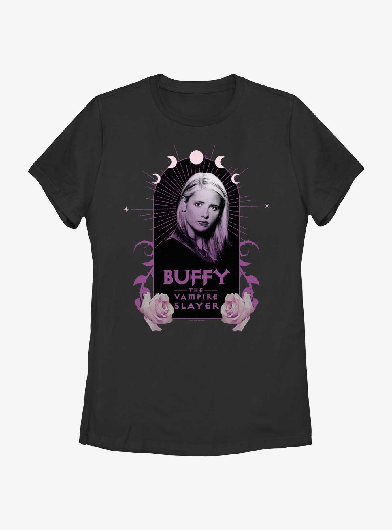 Buffy The Vampire Slayer Boho Buffy Womens T-Shirt, BLACK, hi-res