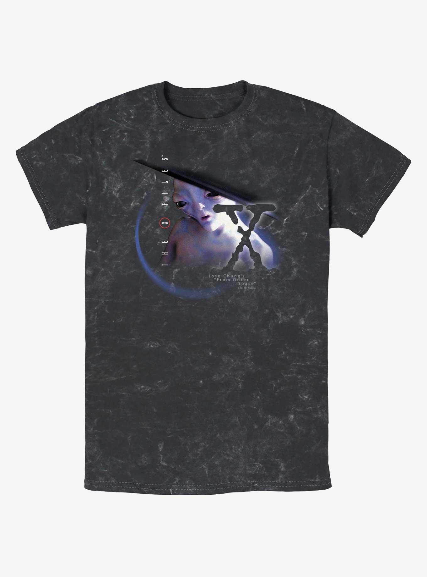 X-Files From Outer Space Mineral Wash T-Shirt, , hi-res