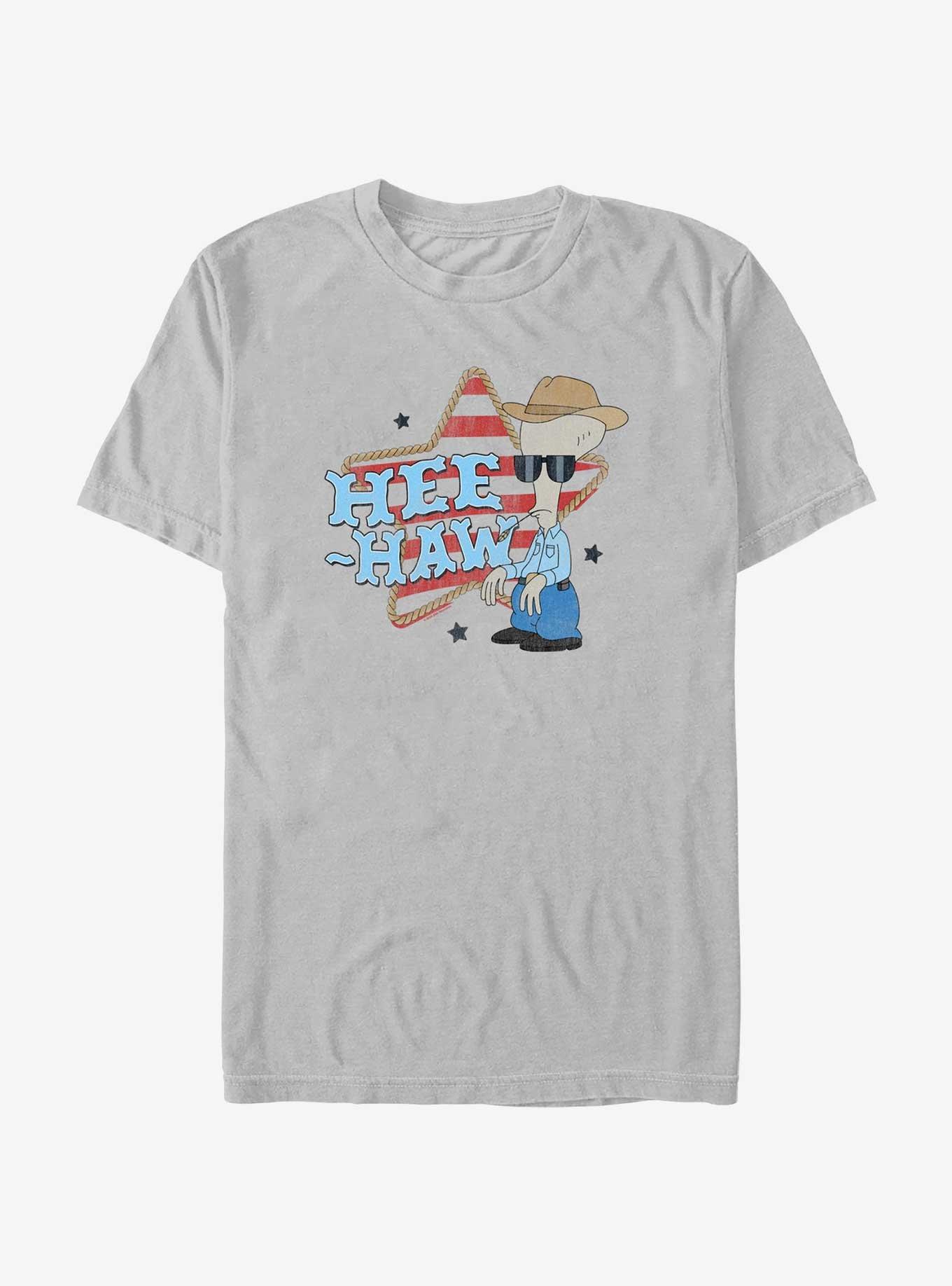 American Dad Howdy Roger T-Shirt, SILVER, hi-res
