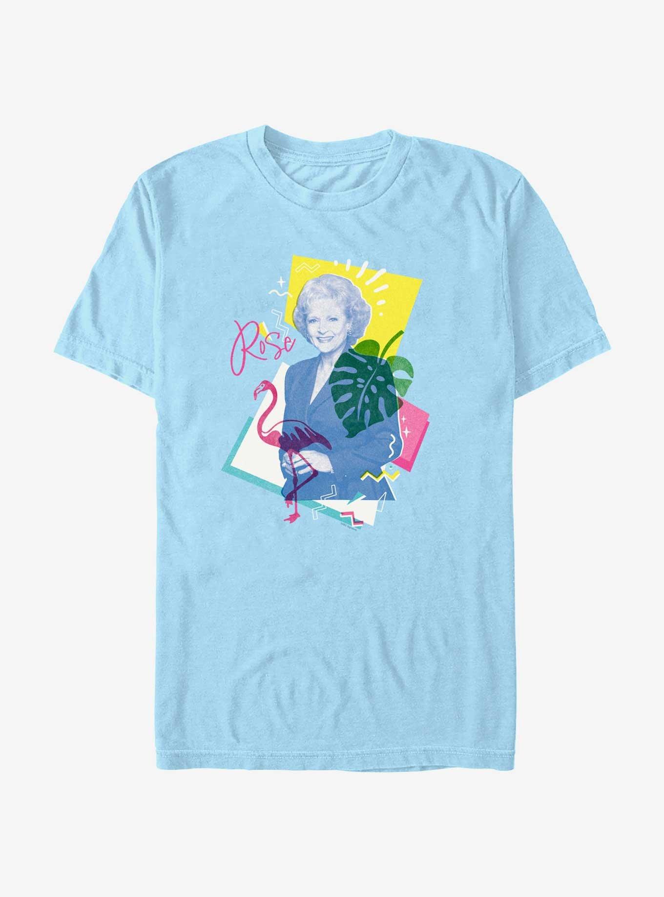 Golden Girls Rose Nylund Retro T-Shirt, LT BLUE, hi-res