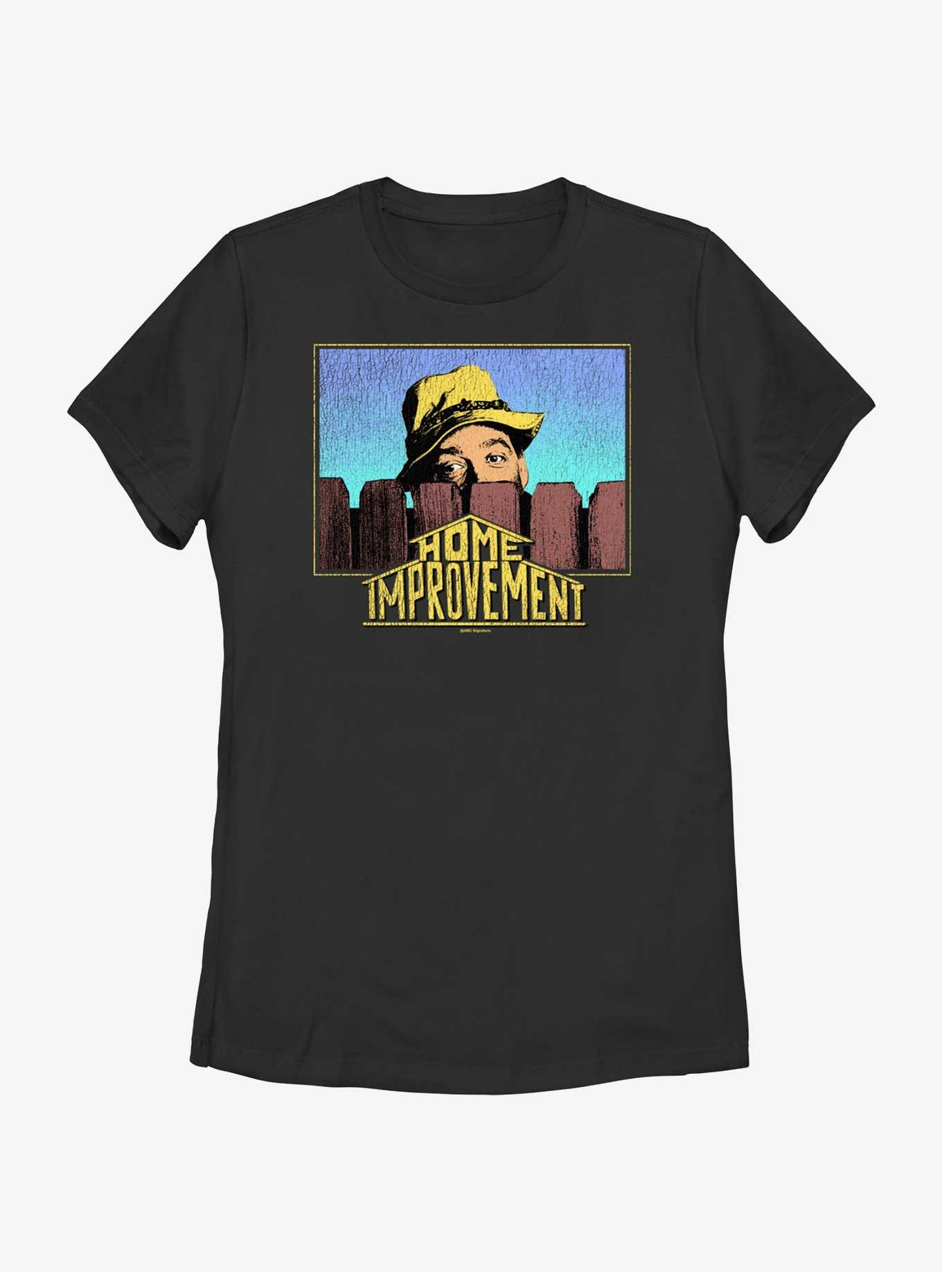 Home Improvement Wilson Fence Womens T-Shirt, BLACK, hi-res