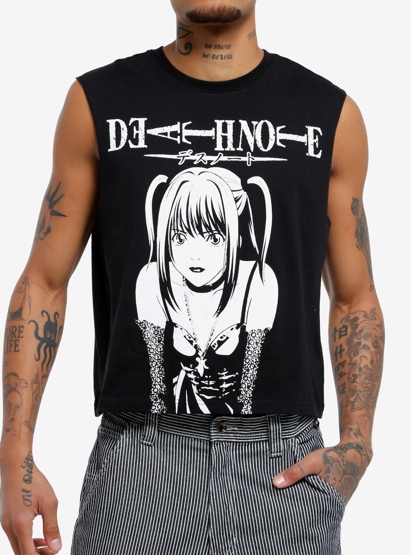 Death Note Misa Crop Muscle Tank Top, , hi-res