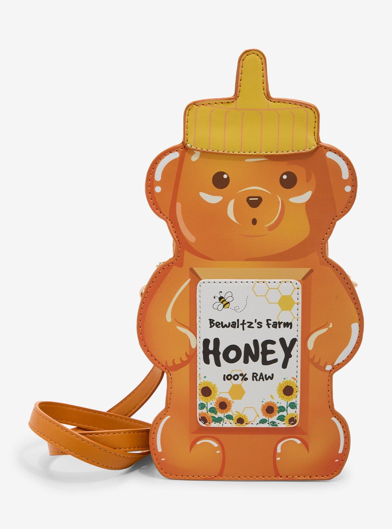 Bewaltz Honey Bear Bottle Figural Crossbody Bag, , hi-res