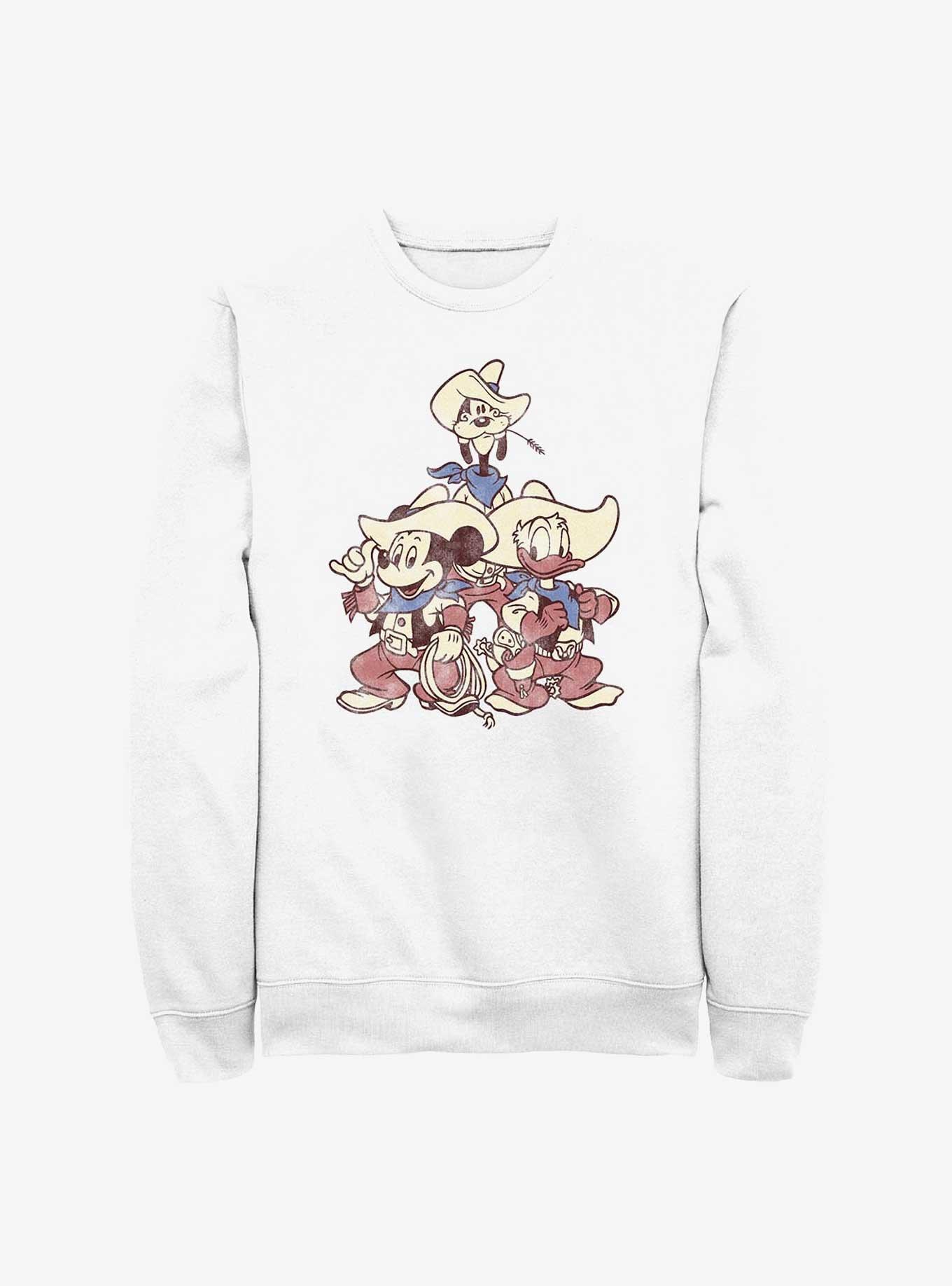 Disney Mickey Mouse Vintage Cowboys Sweatshirt, , hi-res