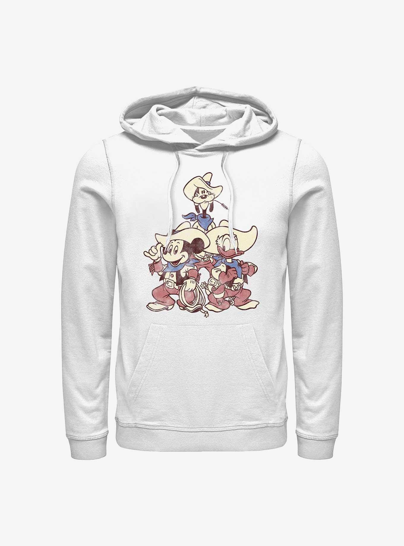 Disney Mickey Mouse Vintage Cowboys Hoodie