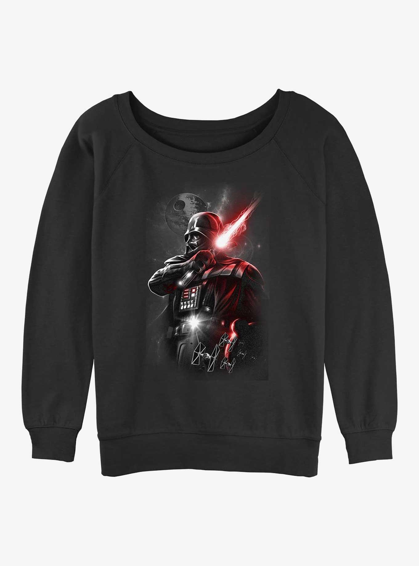 Star Wars Dark Lord Girls Slouchy Sweatshirt, BLACK, hi-res