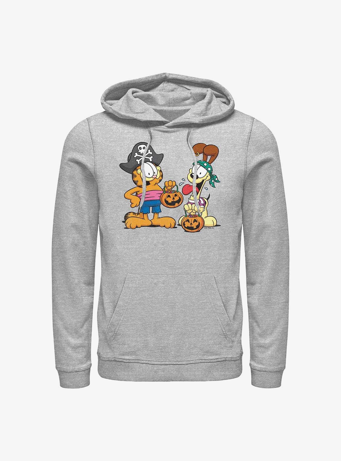 Garfield And Odie Trick Or Treat Halloween Hoodie, , hi-res