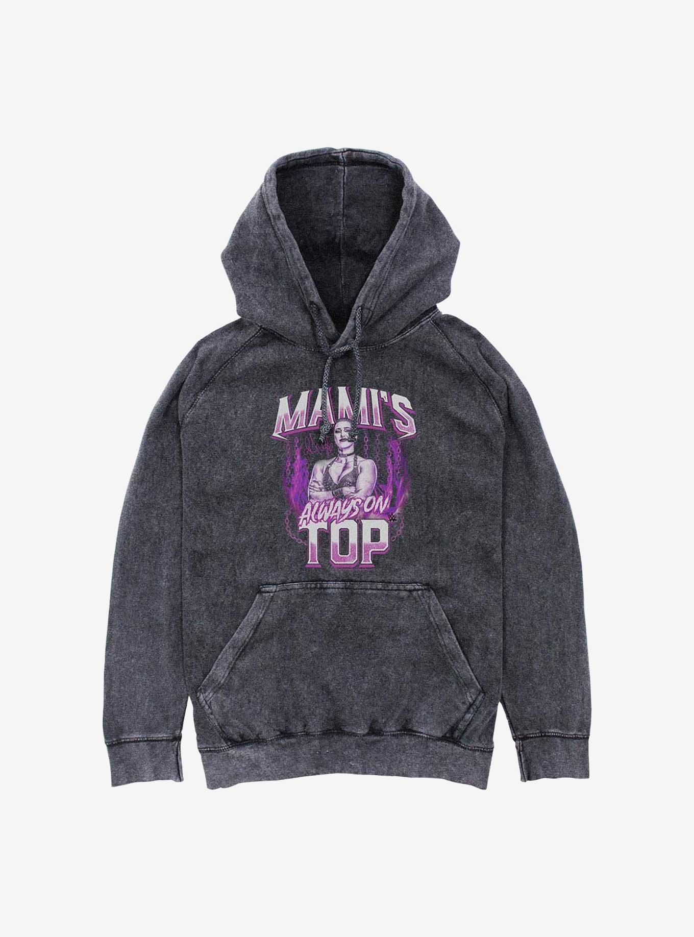 WWE Mami's Always On Top On Top Mineral Wash Hoodie, , hi-res