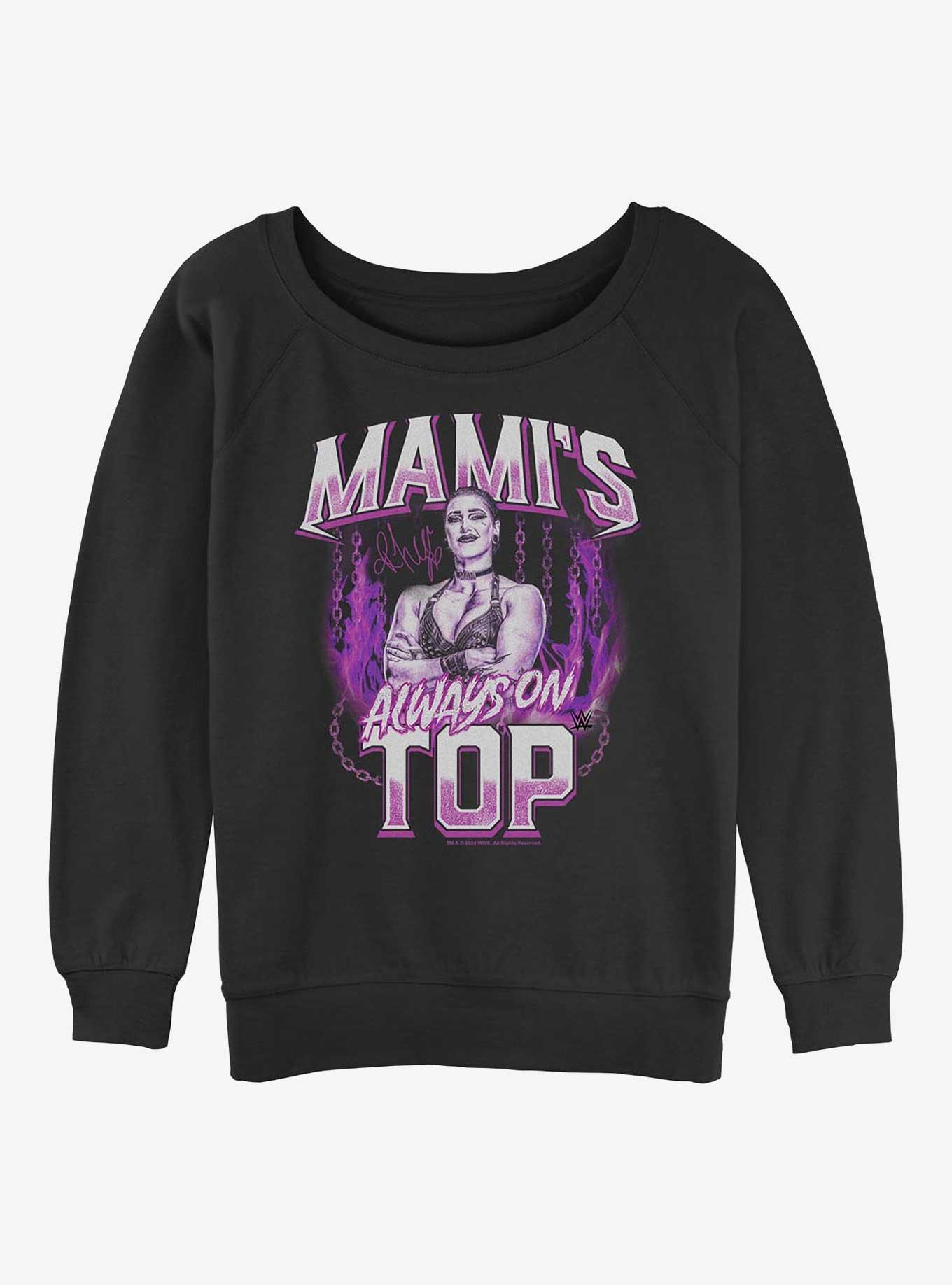 WWE Mami's Always On Top On Top Girls Slouchy Sweatshirt, , hi-res