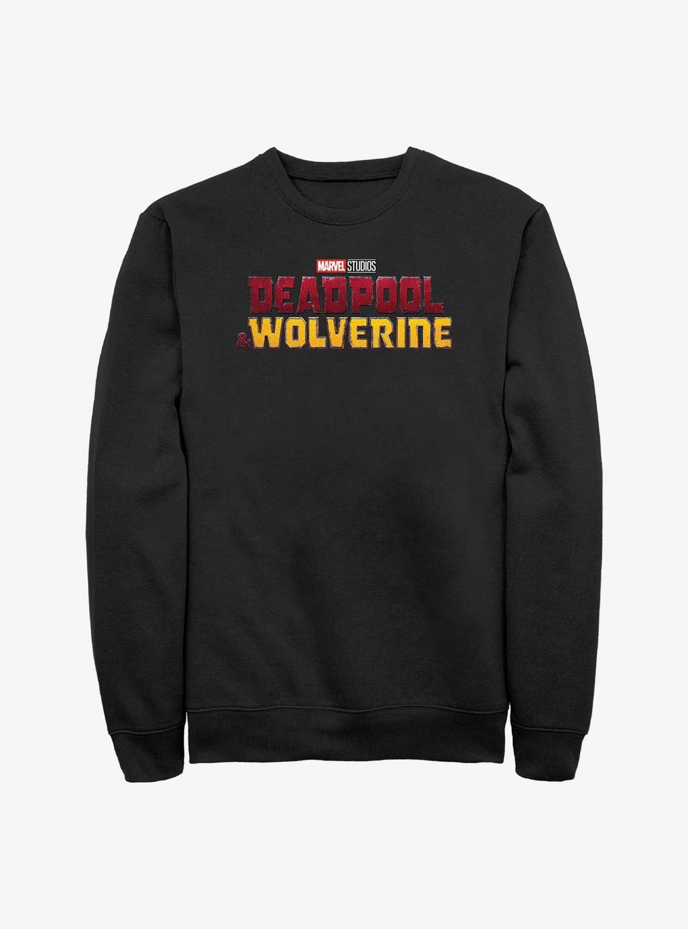 Deadpool 3 Deadpool And Wolverine Logo Sweatshirt