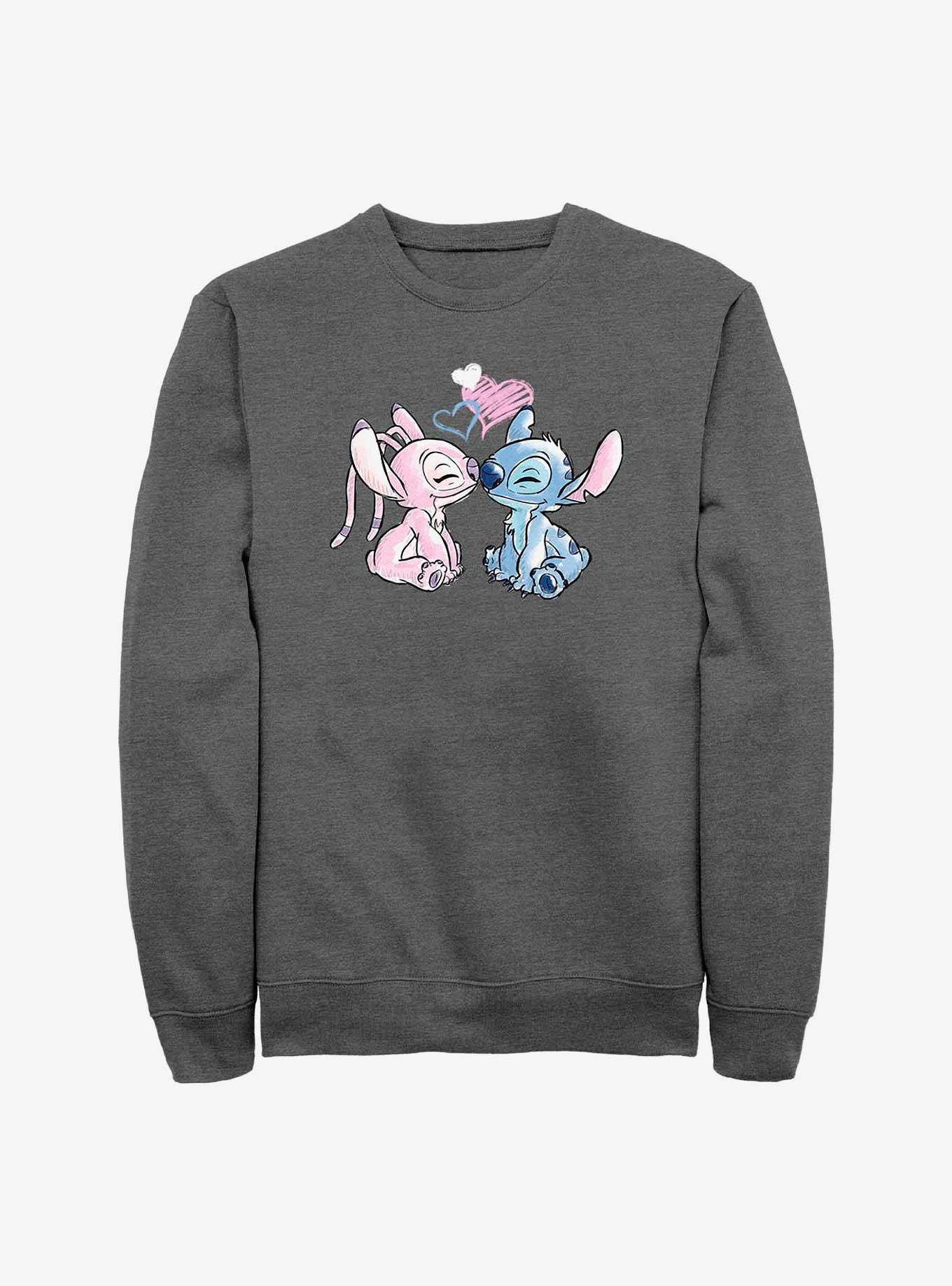 Disney Lilo & Stitch Stitch Angel Sweatshirt, , hi-res